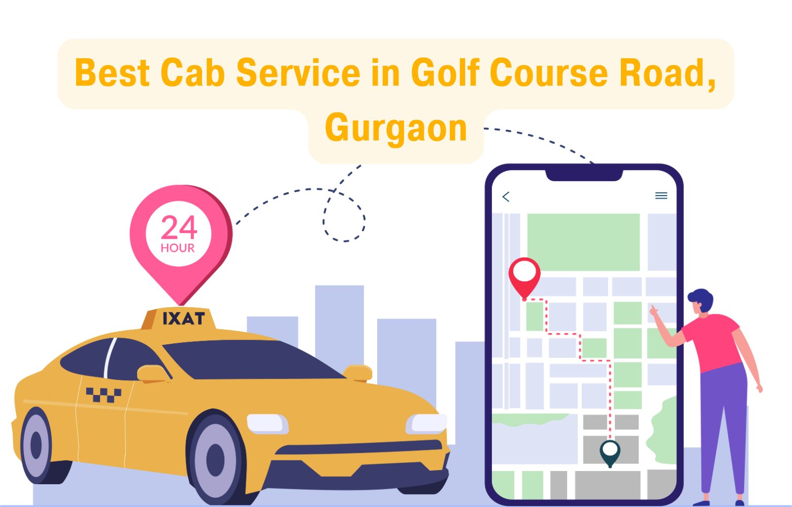 Cab Service in Golf Course Road, Gurgaon