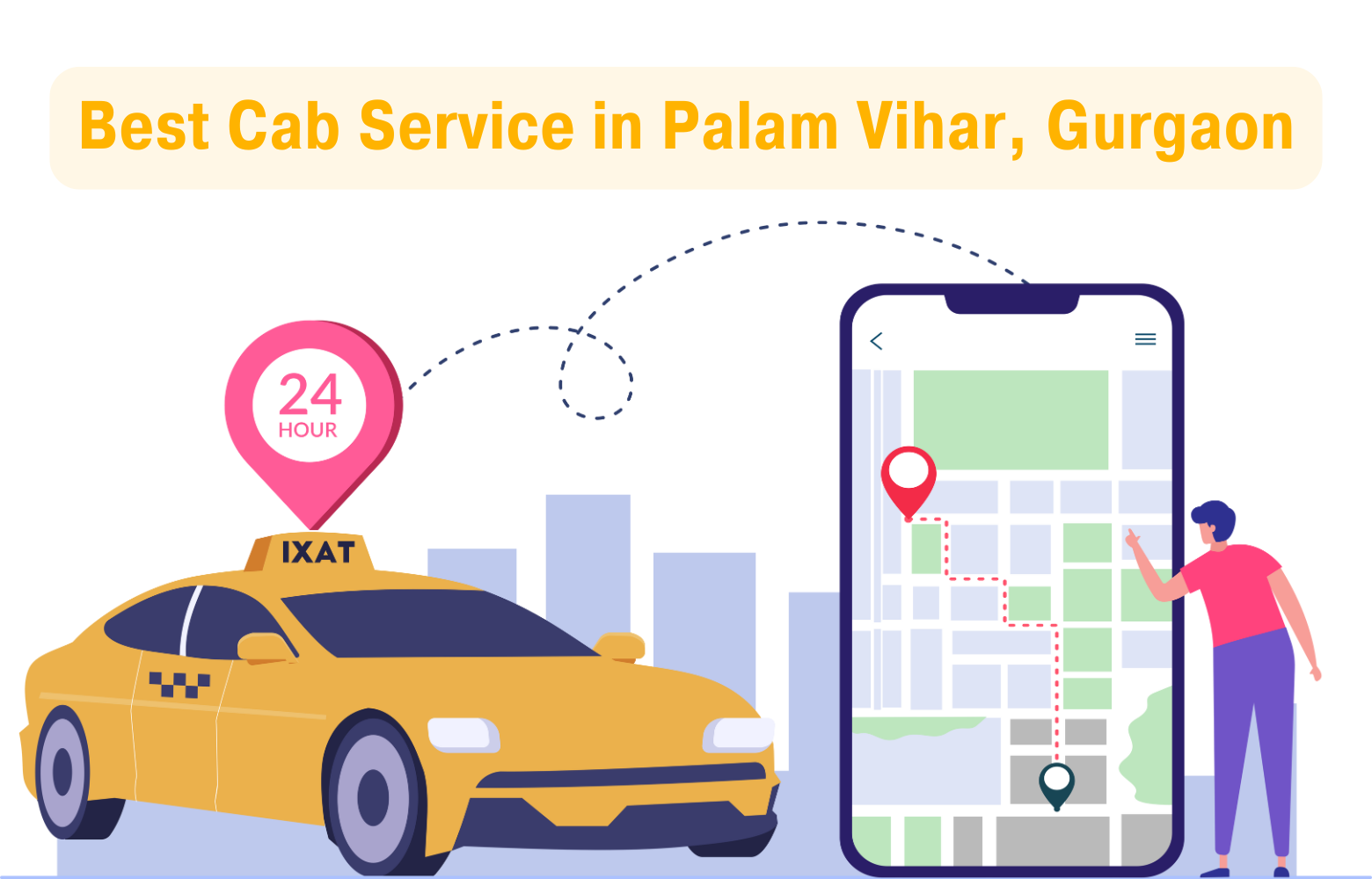 Cab Service in Palam Vihar, Gurgaon