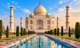 Gurugram to Agra cab near Taj Mahal