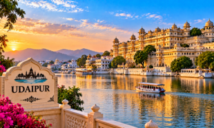 Gurugram to Udaipur cab near City Palace and Lake Pichola